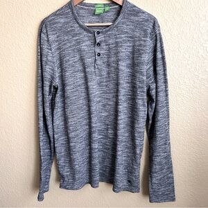 BOSS Green Label Slim Fit Henley Shirt